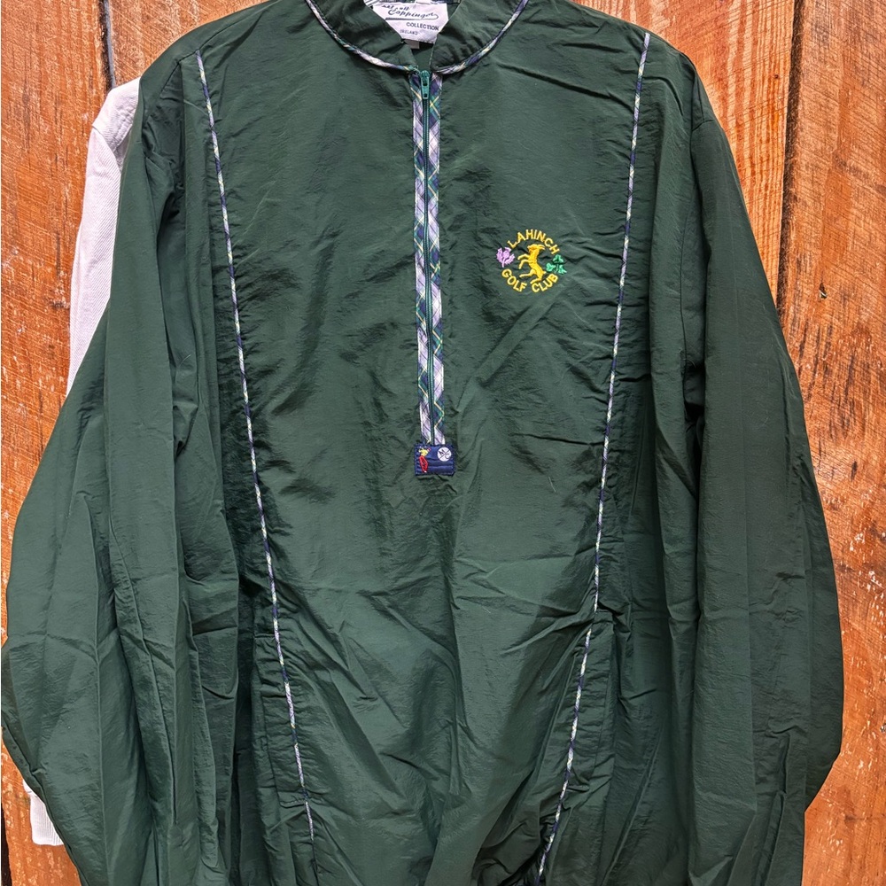 Vintage 90s Mary Coppinger Golf Collection Irish Pullover Windbreaker